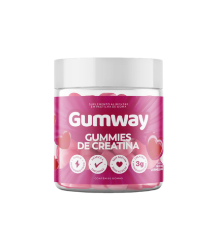 Creatina Monohidratada Gumway Frutas Vermelhas